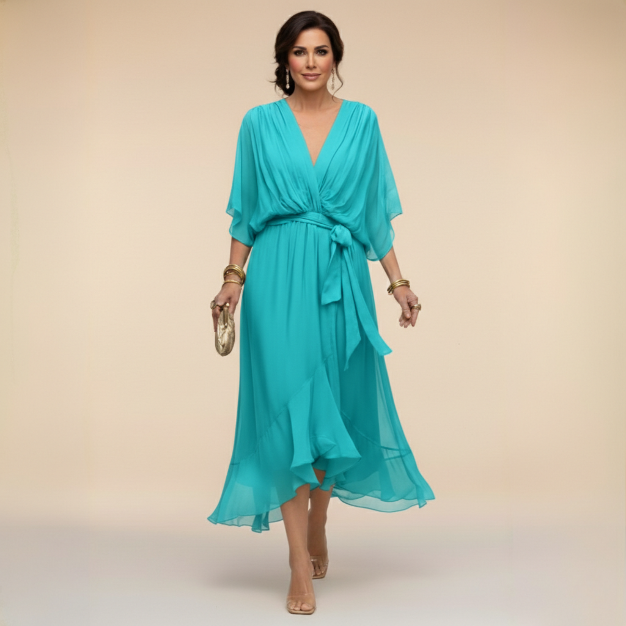 Christina | V-neck dress