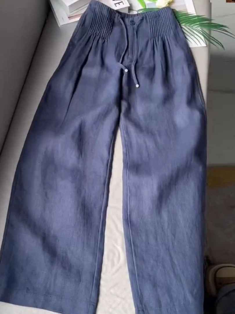 Harper™ | Relaxed Linen Wide-Leg Pants