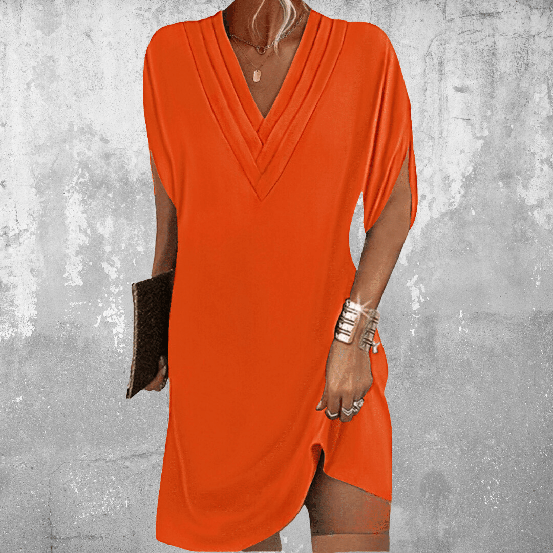 Minetta - Elegant Tummy Covering Dress