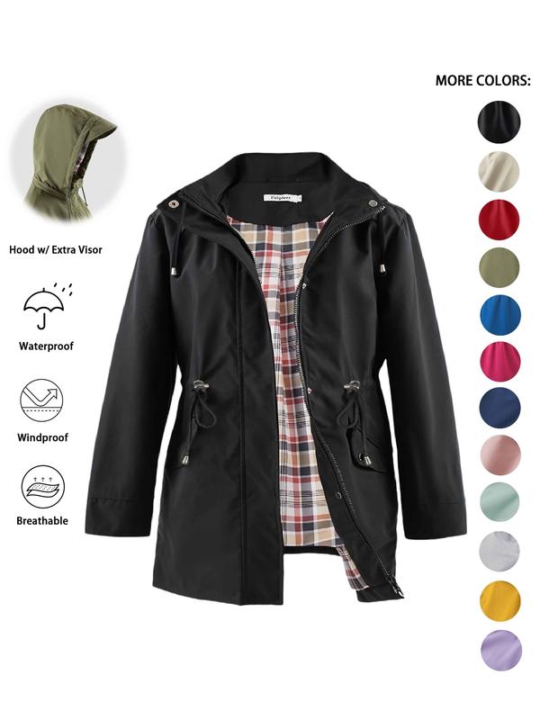 Deena™ | Lightweight Hooded Everyday Trench Coat