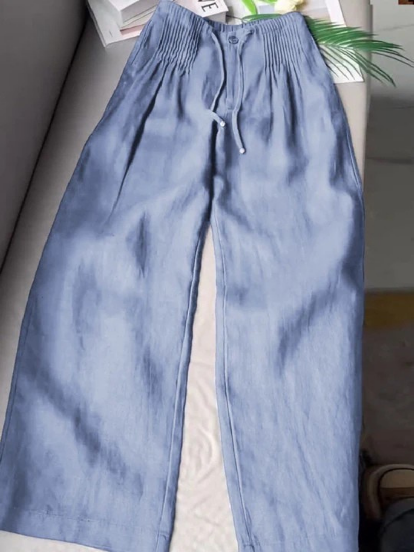 Harper™ | Relaxed Linen Wide-Leg Pants