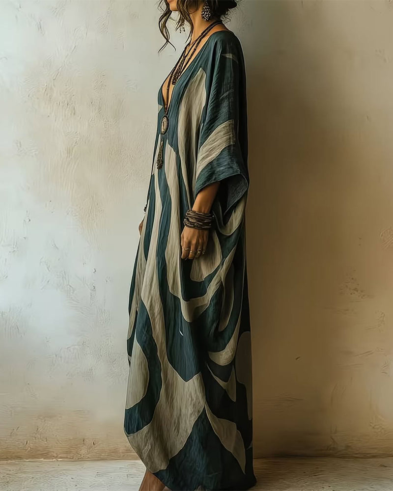 Kaelani™ | Abstract Harmony Dress