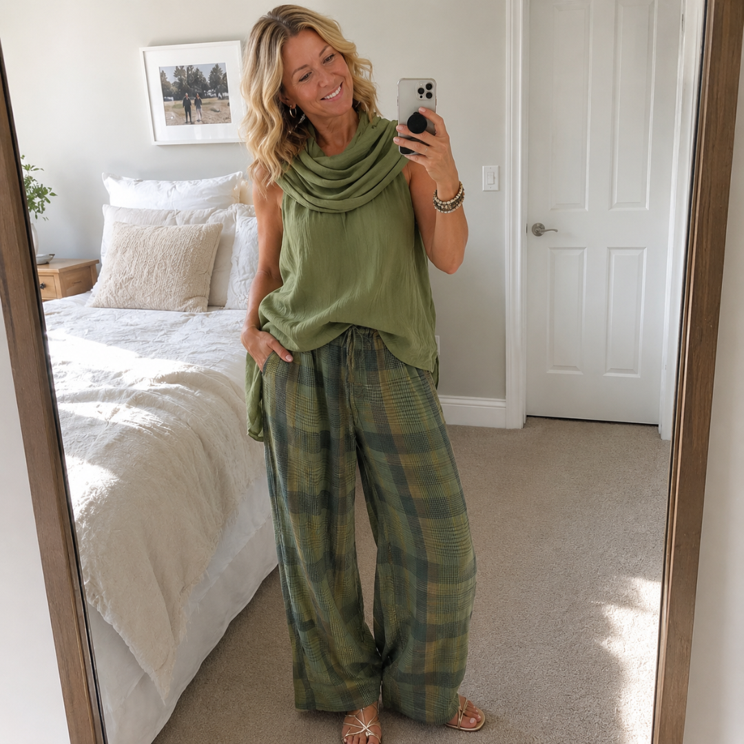 Sage™ | Relaxed Linen Two-Piece Set