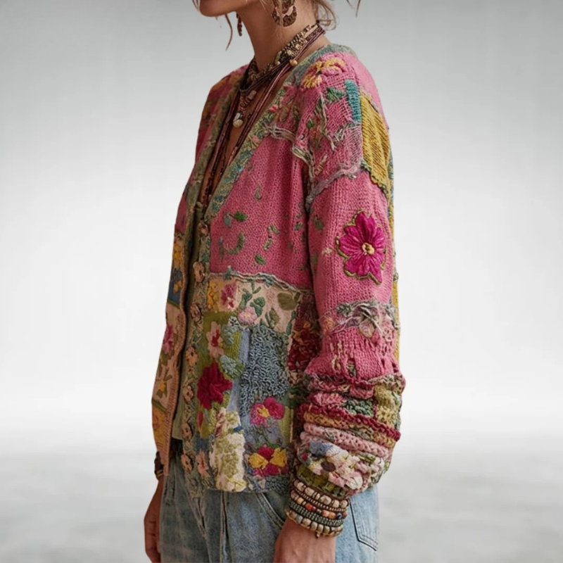 Willow™ | Vintage Bohemian Knit Cardigan