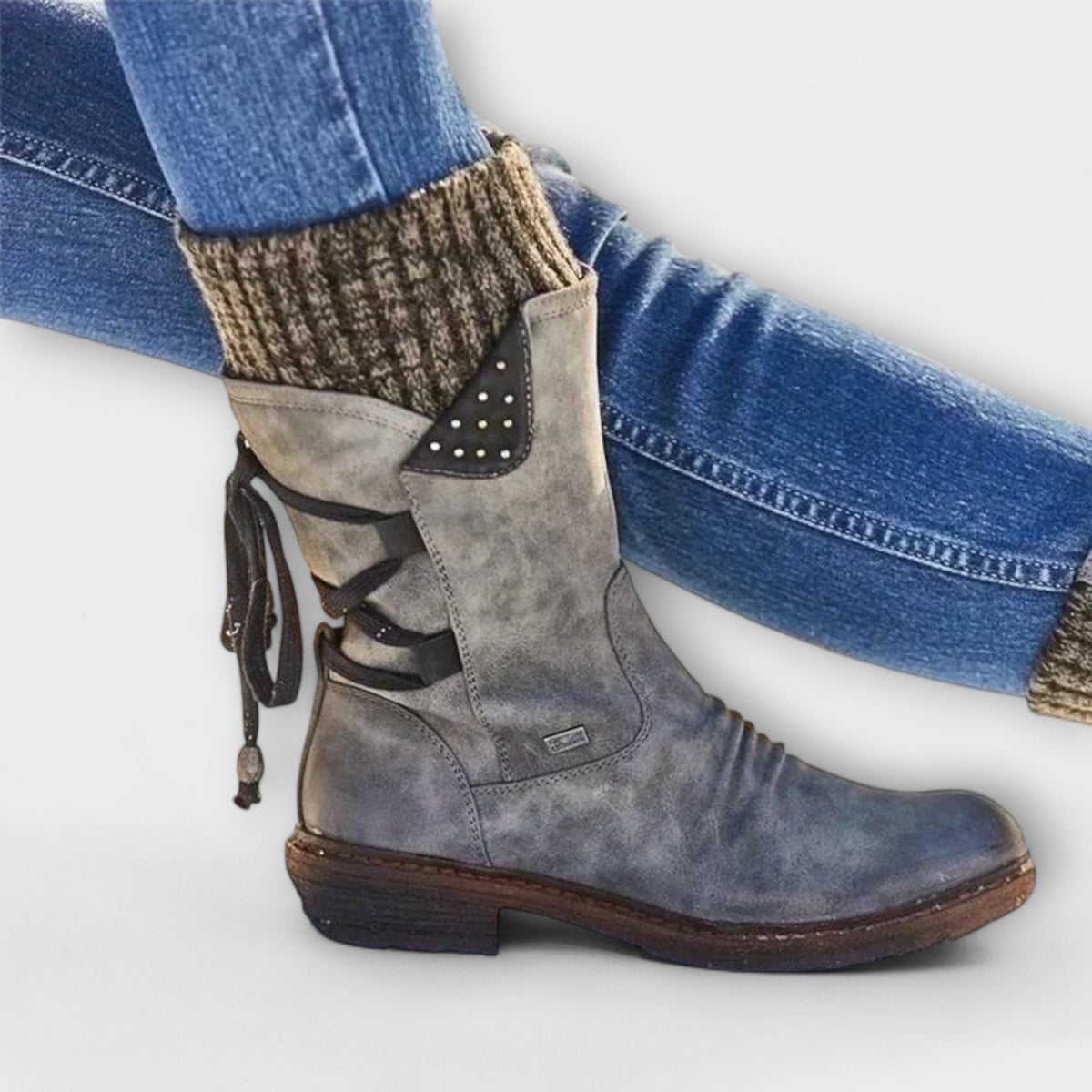 Bethy™ | Cozy Cuff Comfort Mid-Calf Boots