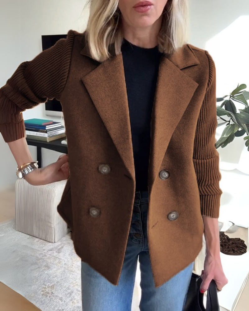 Juniper™ | Elegant Double-Breasted Tailored Blazer