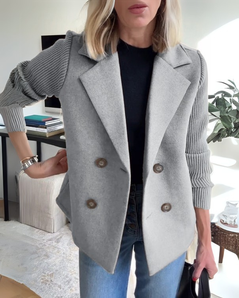 Juniper™ | Elegant Double-Breasted Tailored Blazer
