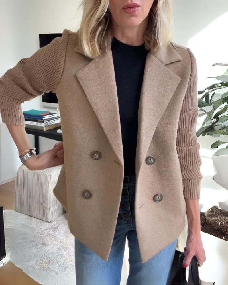 Juniper™ | Elegant Double-Breasted Tailored Blazer