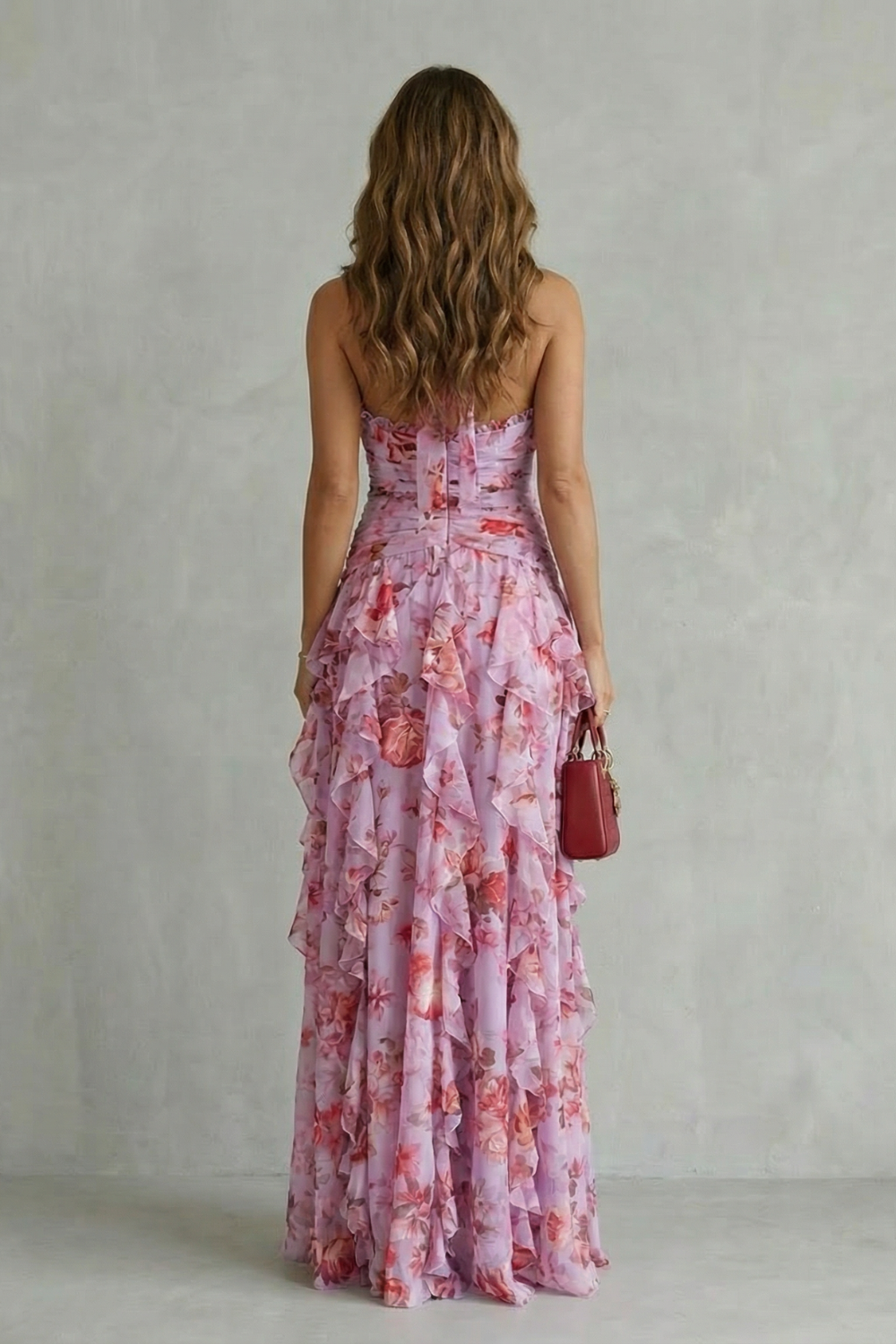 Camellia™ | Ruffled Romance Maxi Dress