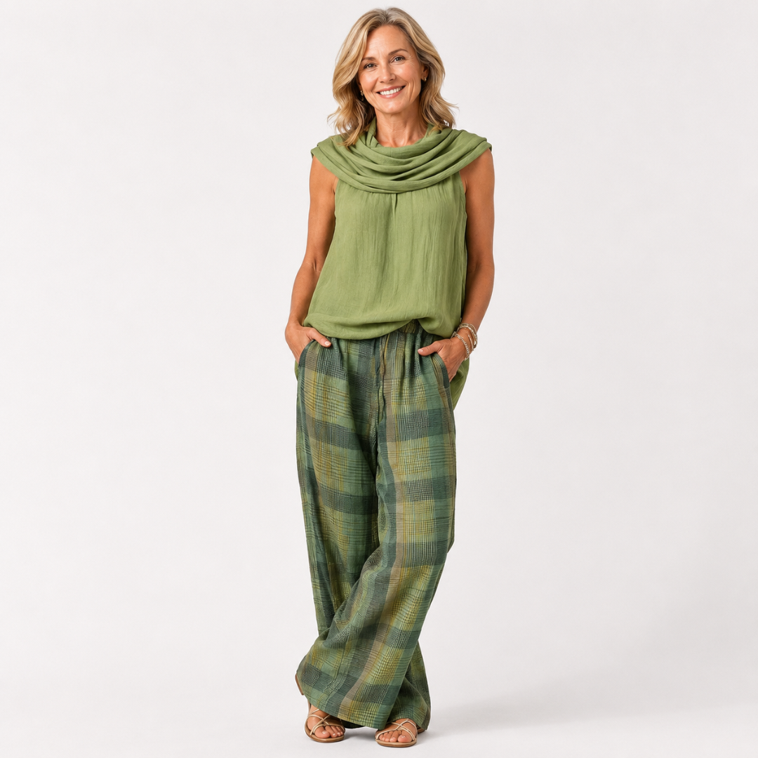 Sage™ | Relaxed Linen Two-Piece Set