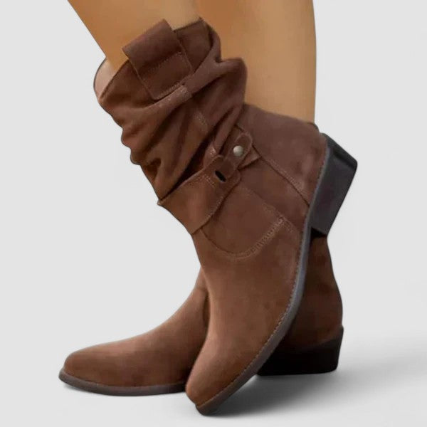 Alberta™ | Soft Slouch Comfort Ankle Boots