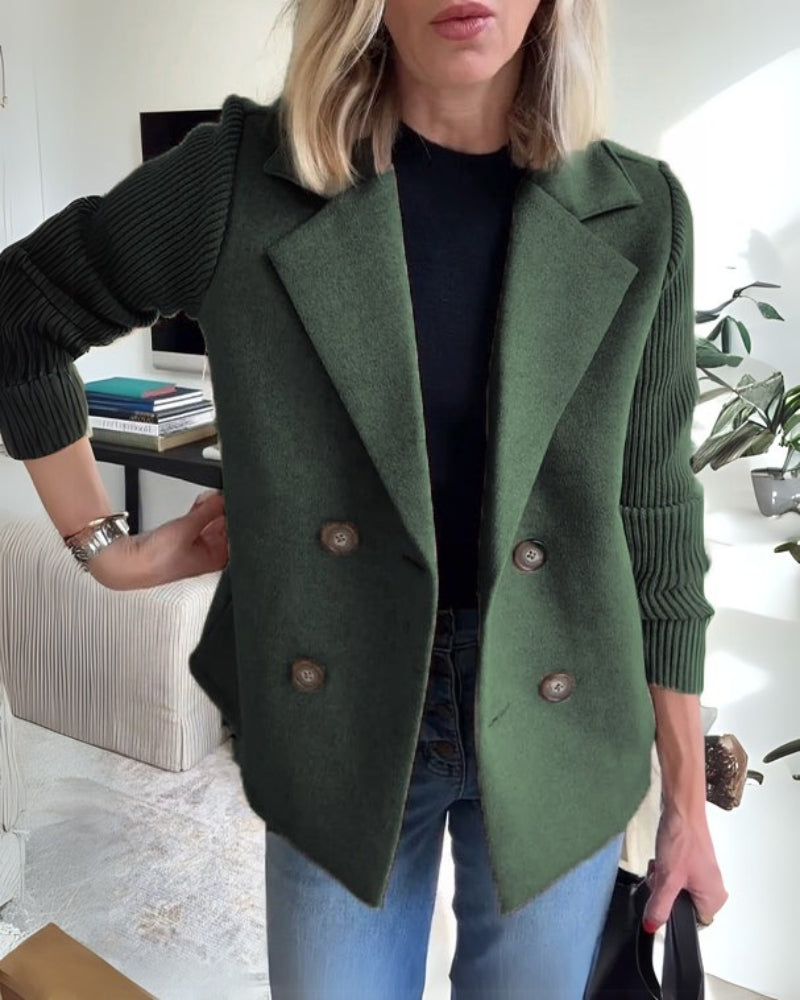 Juniper™ | Elegant Double-Breasted Tailored Blazer