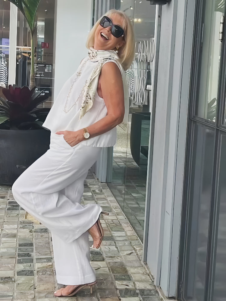 Valerie™ | Polished Comfort Two-Piece Pant Set