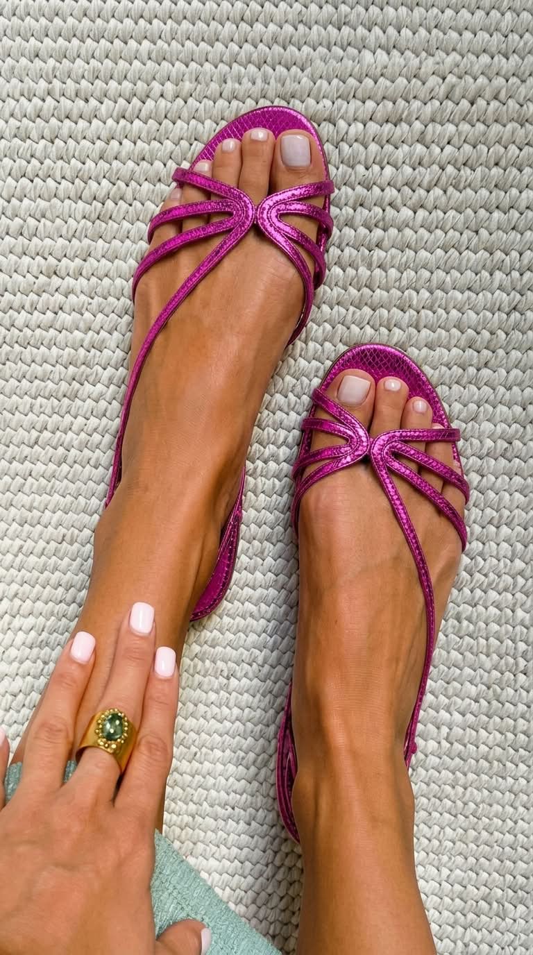Delilah™ | Chic Open Toe Comfort Sandals