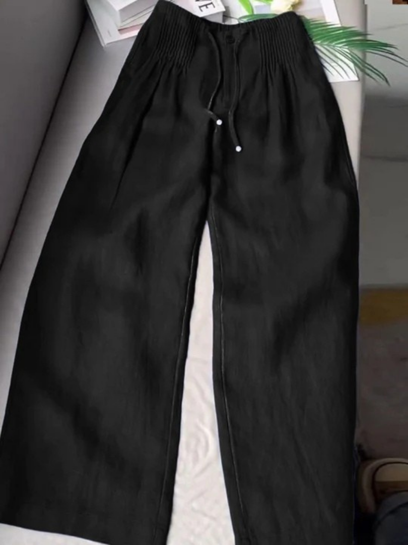 Harper™ | Relaxed Linen Wide-Leg Pants