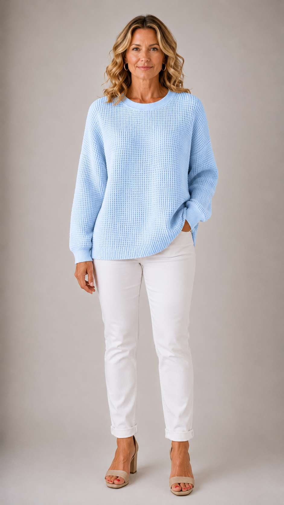 Scarlet™ | Women's Waffle Knit Jumper