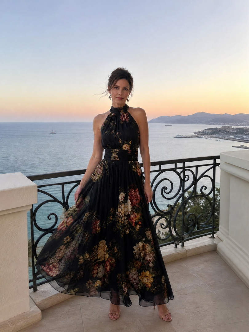 Annelise™ | Botanical Grace Maxi Dress