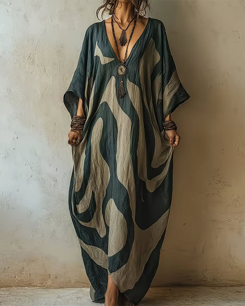 Kaelani™ | Abstract Harmony Dress