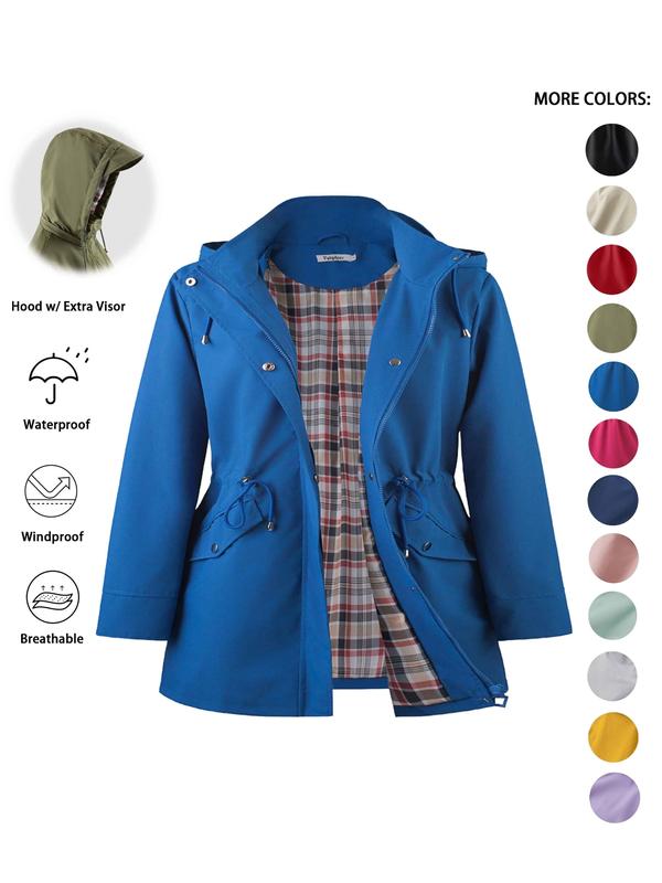 Deena™ | Lightweight Hooded Everyday Trench Coat