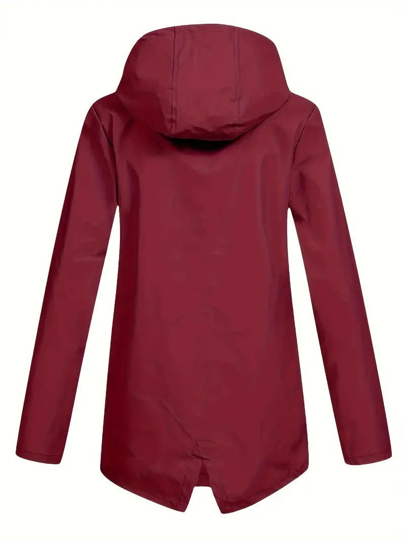 Amelia™ | Fleece-Lined Hooded Zip Jacket