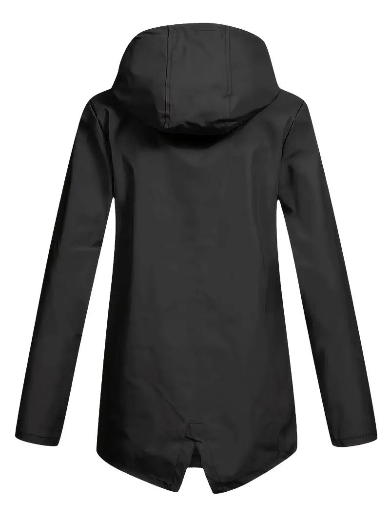 Amelia™ | Fleece-Lined Hooded Zip Jacket
