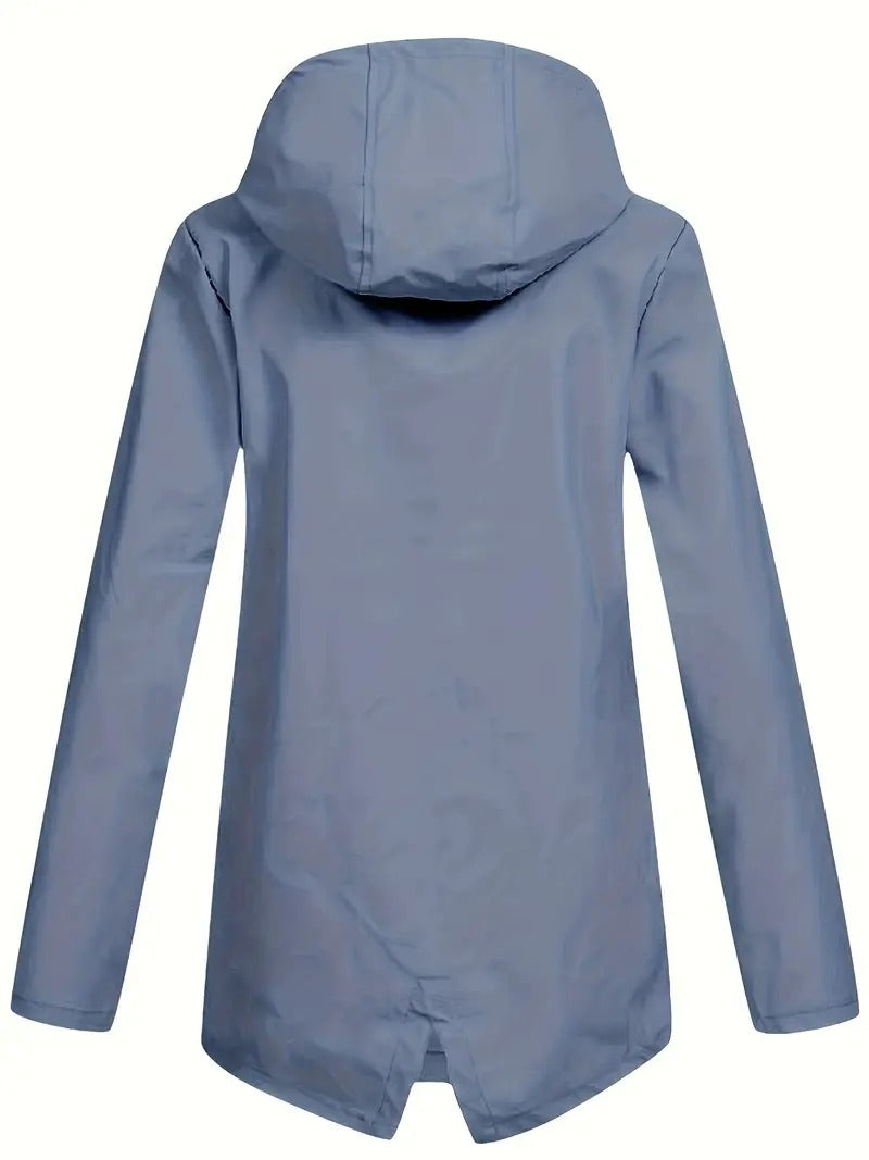 Amelia™ | Fleece-Lined Hooded Zip Jacket