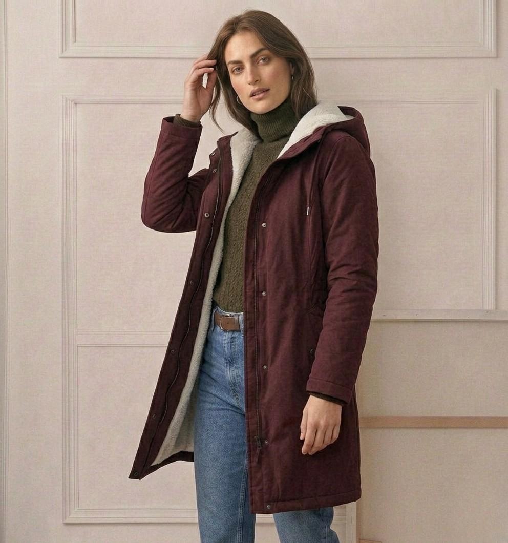 Marjorie™ | Cozy Hooded Weatherproof Coat