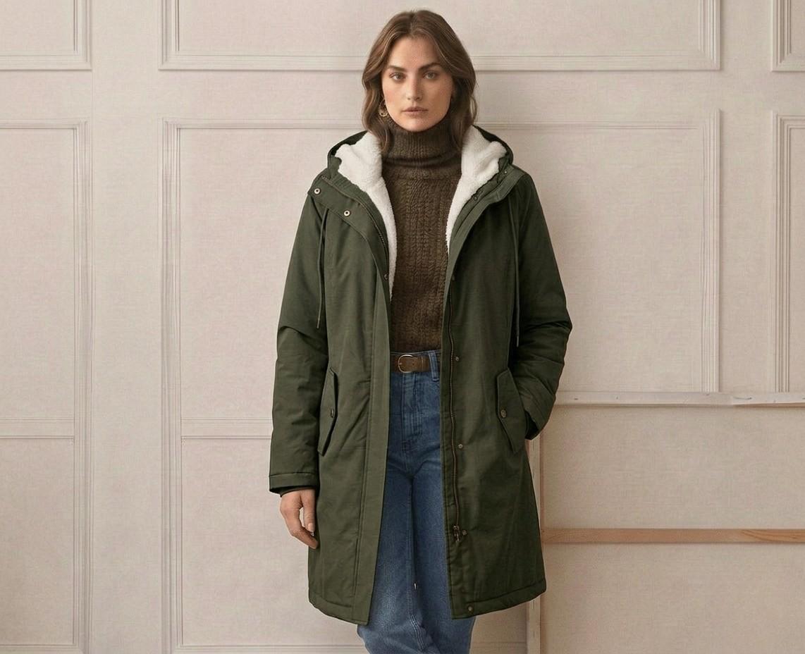Marjorie™ | Cozy Hooded Weatherproof Coat