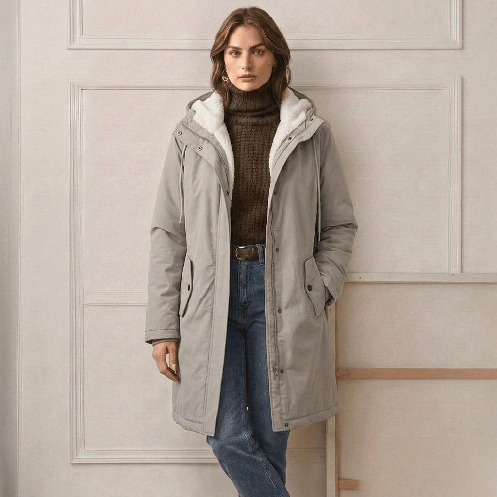 Marjorie™ | Cozy Hooded Weatherproof Coat