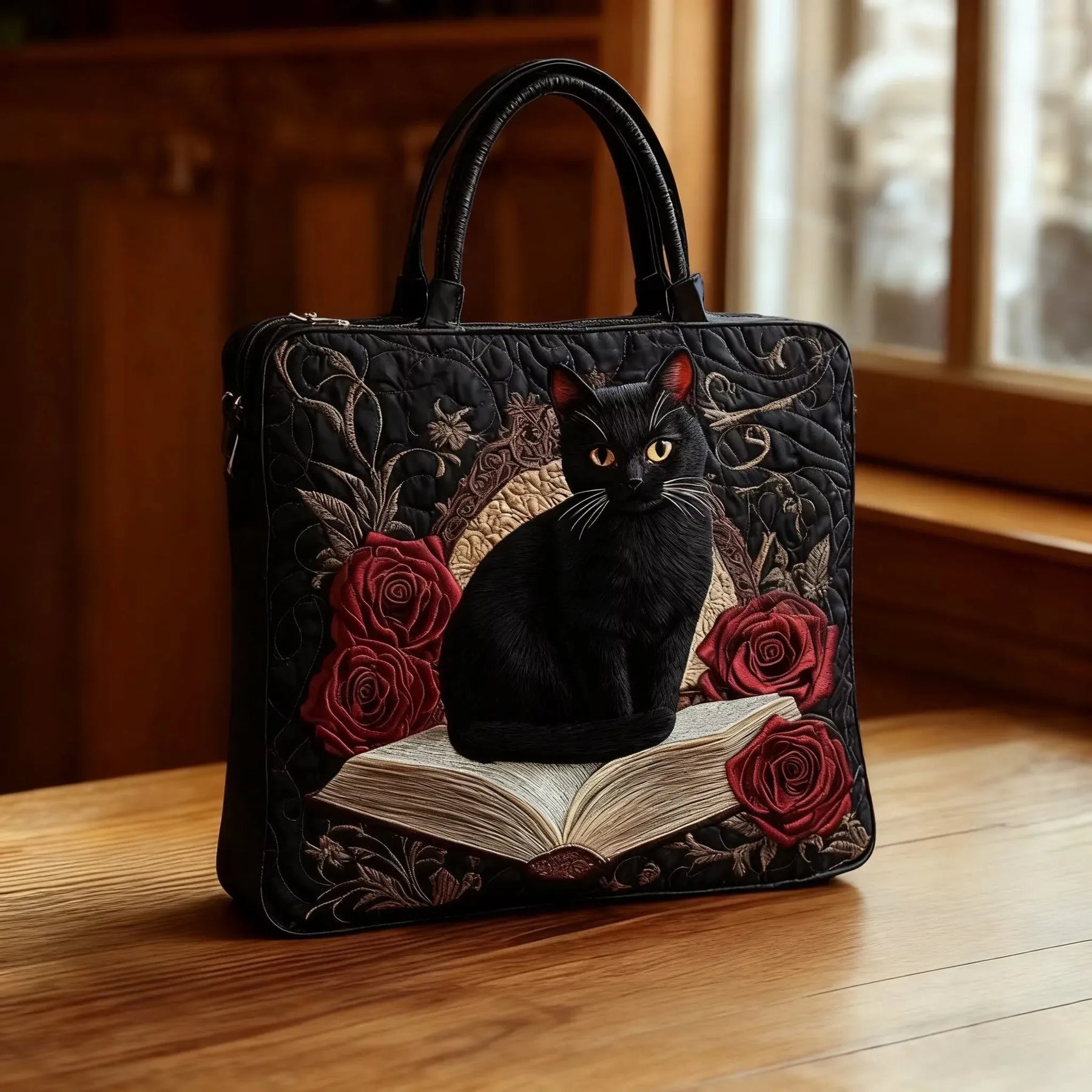 Sack Artisanal Matrice - Black Cat and Books