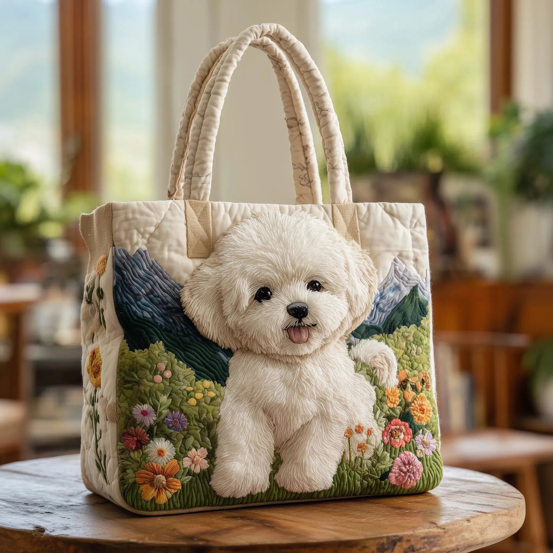 Sack Artisanal Matelassé - Enchanting Dog