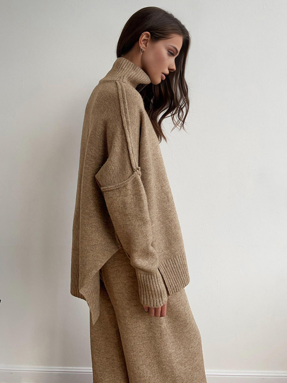 Margot | Cozy Knit Turtleneck Lounge Set