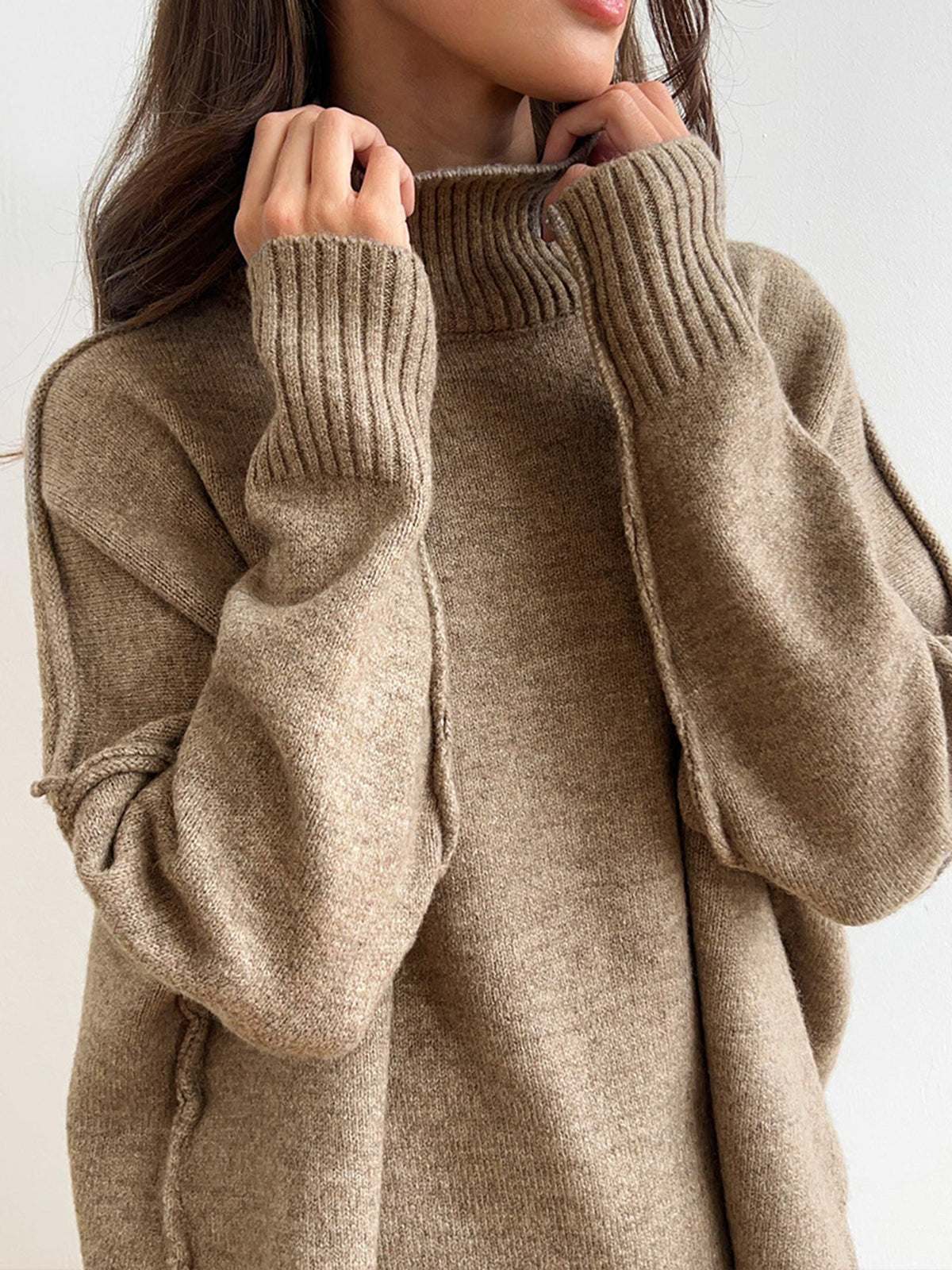 Margot | Cozy Knit Turtleneck Lounge Set