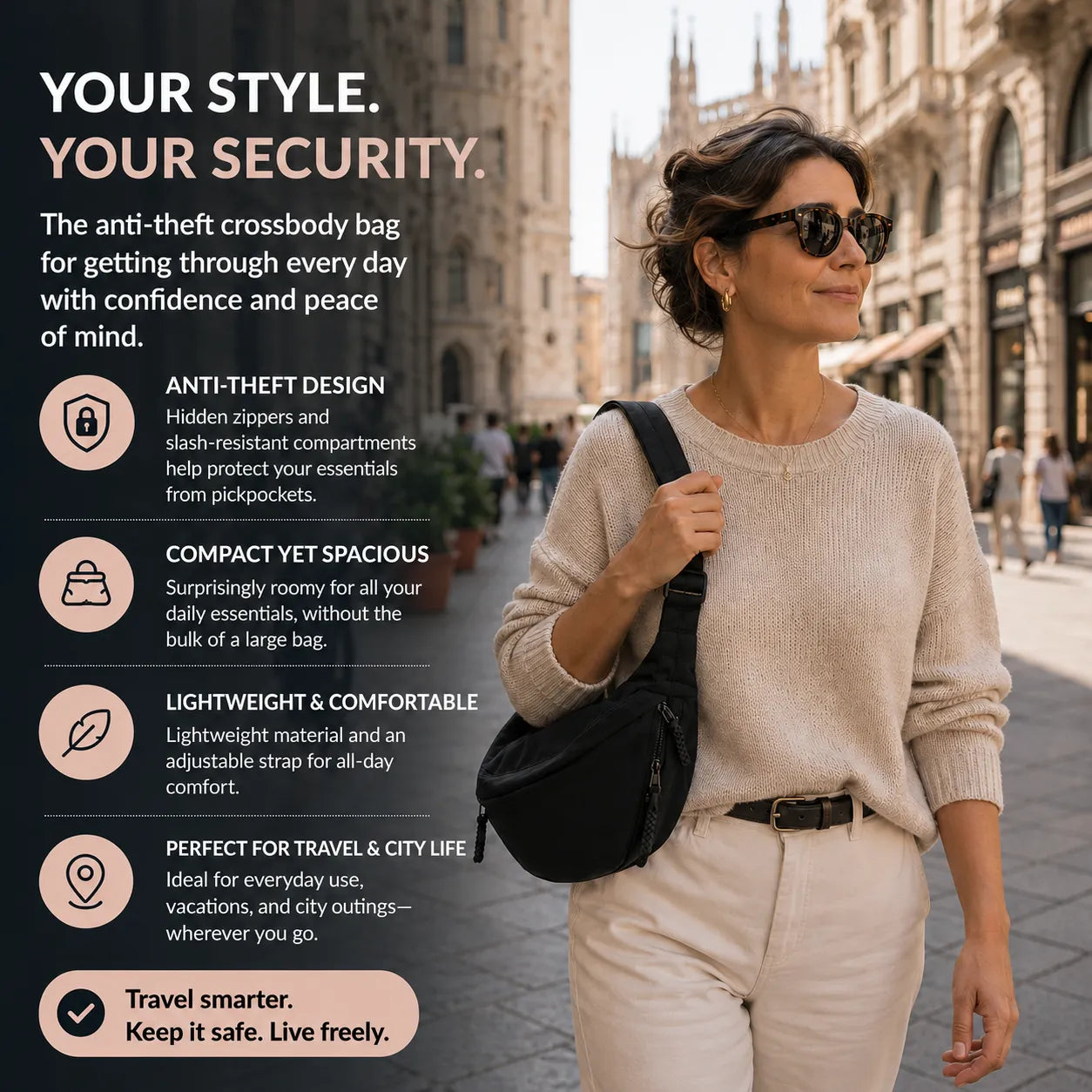 Harper™ | Everyday Anti-Theft Shoulder Bag