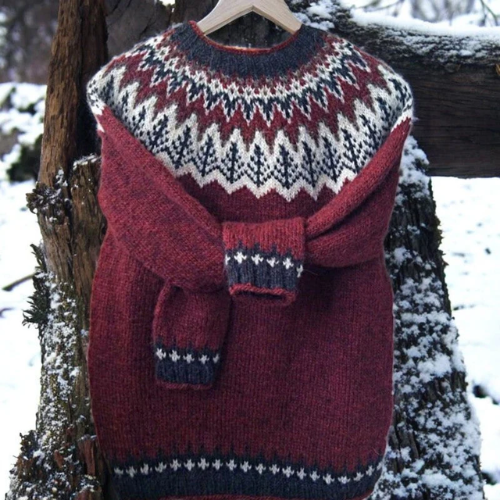 Adelaide™ | Fireside Fair Isle Heritage Sweater