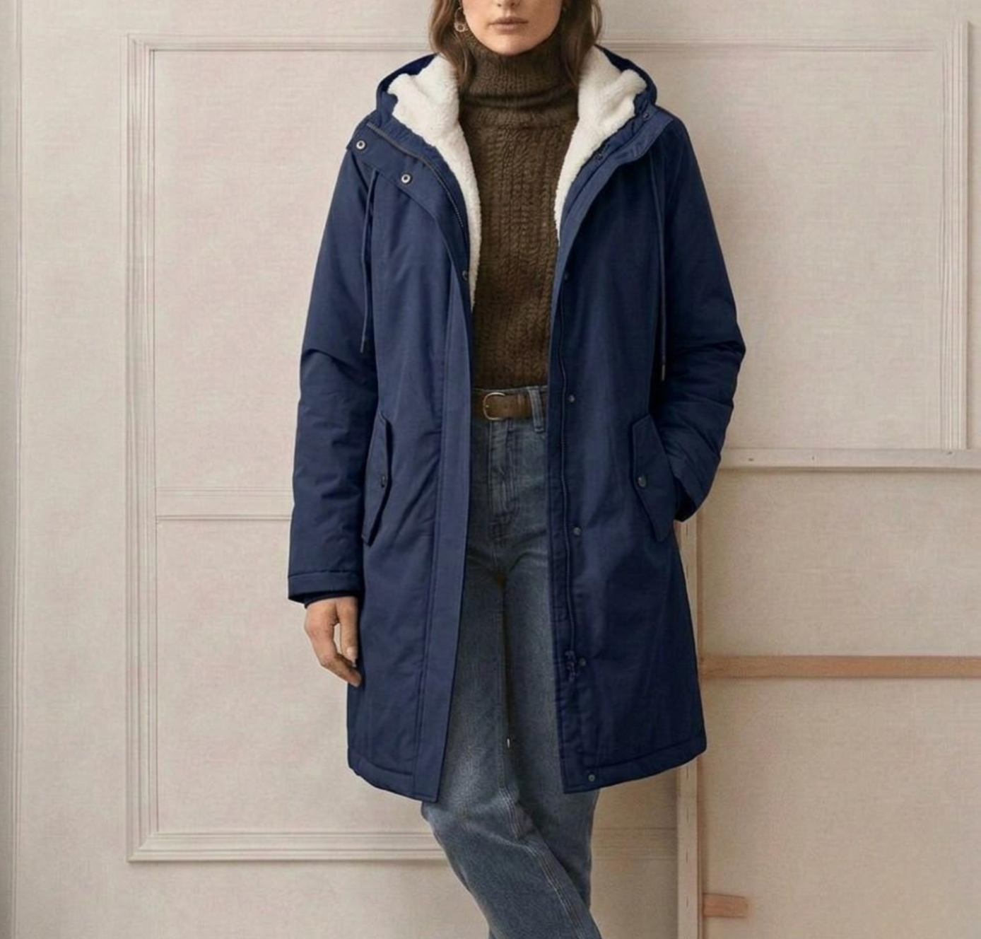 Marjorie™ | Cozy Hooded Weatherproof Coat