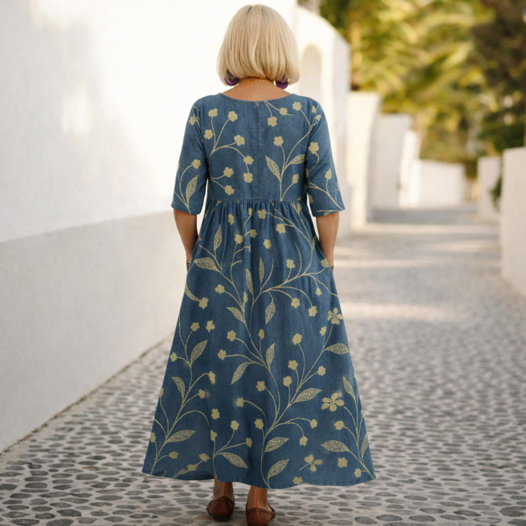 Lilia | Midi Dress - Effortless Comfort