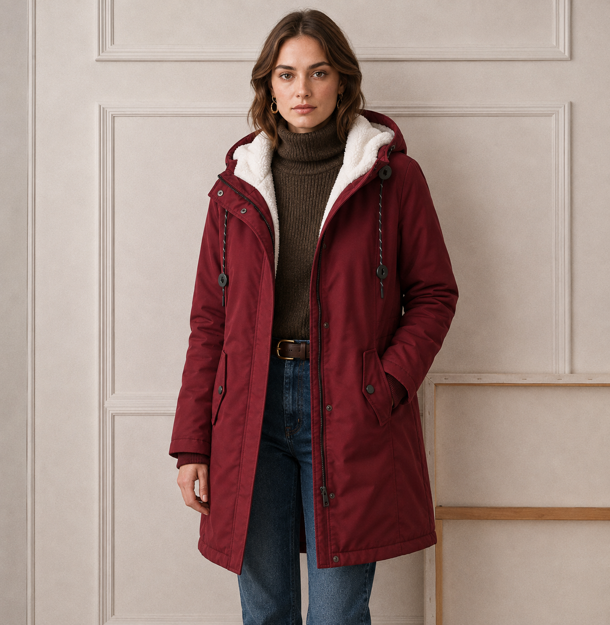 Everest™ | Cozy Hooded Cold Weather Coat