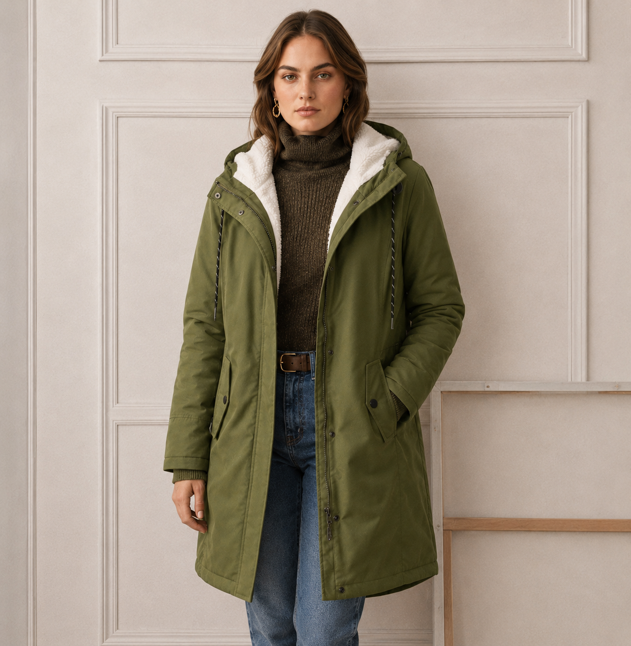 Everest™ | Cozy Hooded Cold Weather Coat