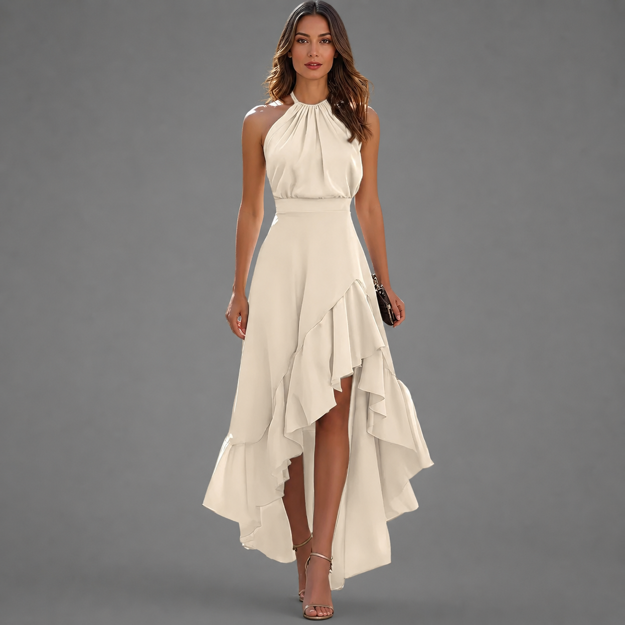 Adelina™ | Feminine High-Low Occasion Dress