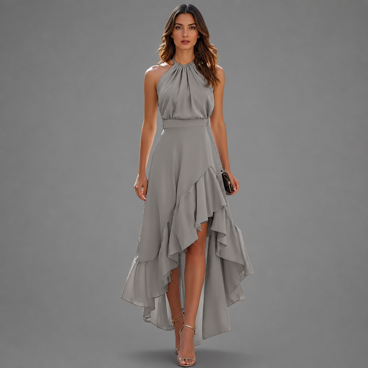 Adelina™ | Feminine High-Low Occasion Dress