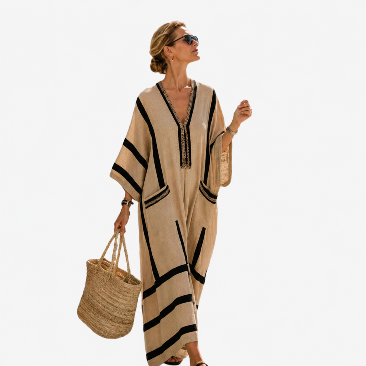 Marisol™ | Resort Breeze Kaftan Dress
