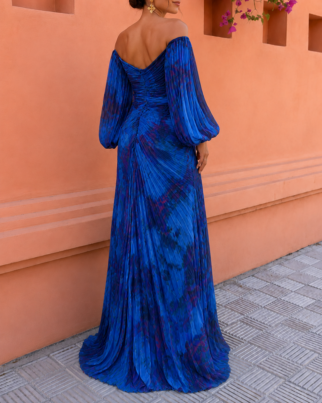 Azura™ | Midnight Tide Maxi Dress