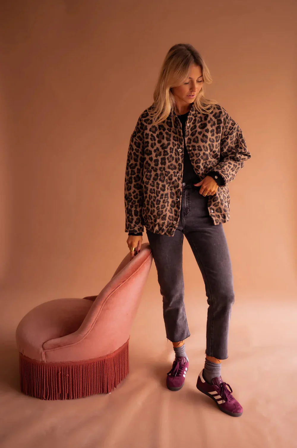 Daniela™ | Cozy Leopard Print Everyday Jacket