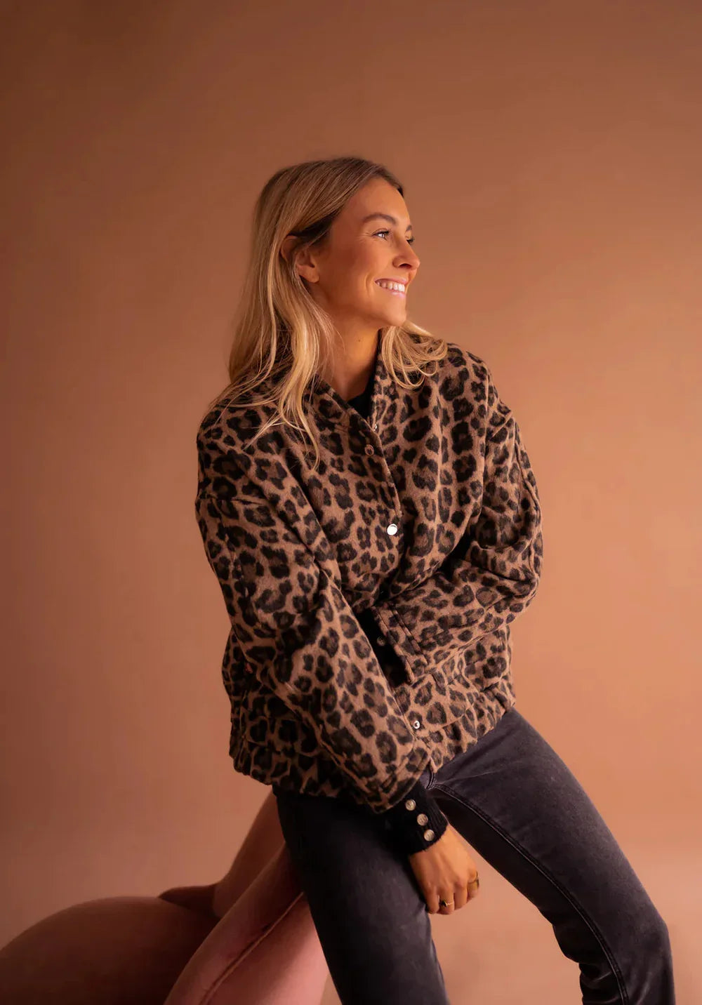 Daniela™ | Cozy Leopard Print Everyday Jacket