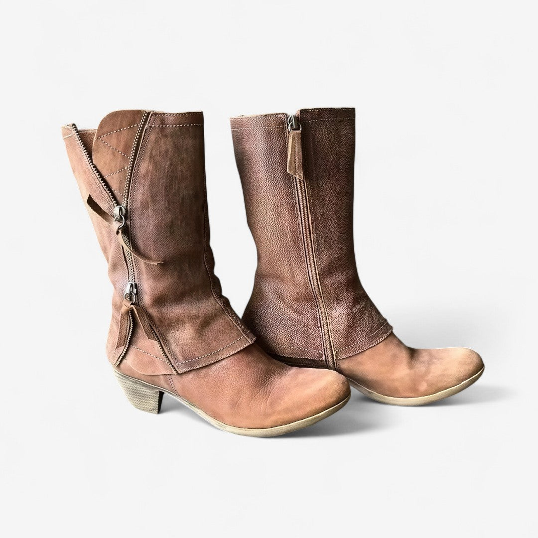 Liora™ | Waterproof Heritage Mid-Calf Boots