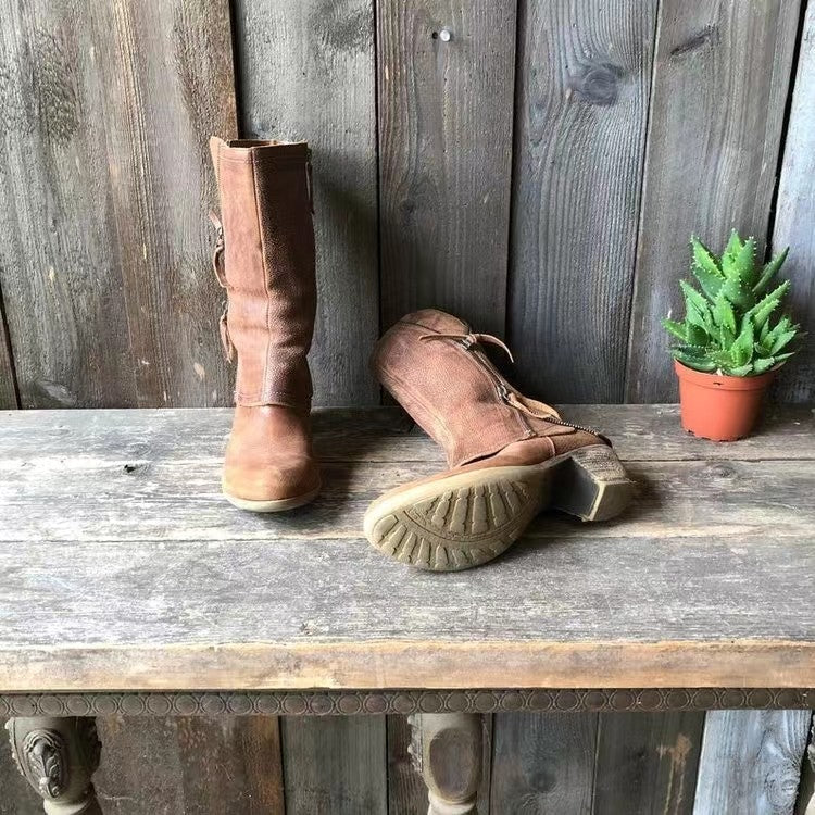 Liora™ | Waterproof Heritage Mid-Calf Boots