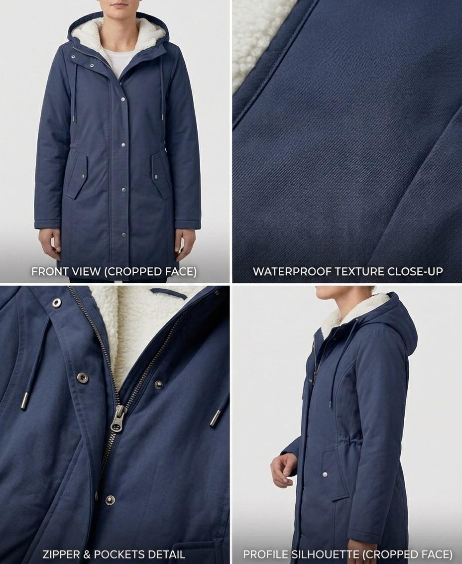 Marjorie™ | Cozy Hooded Weatherproof Coat