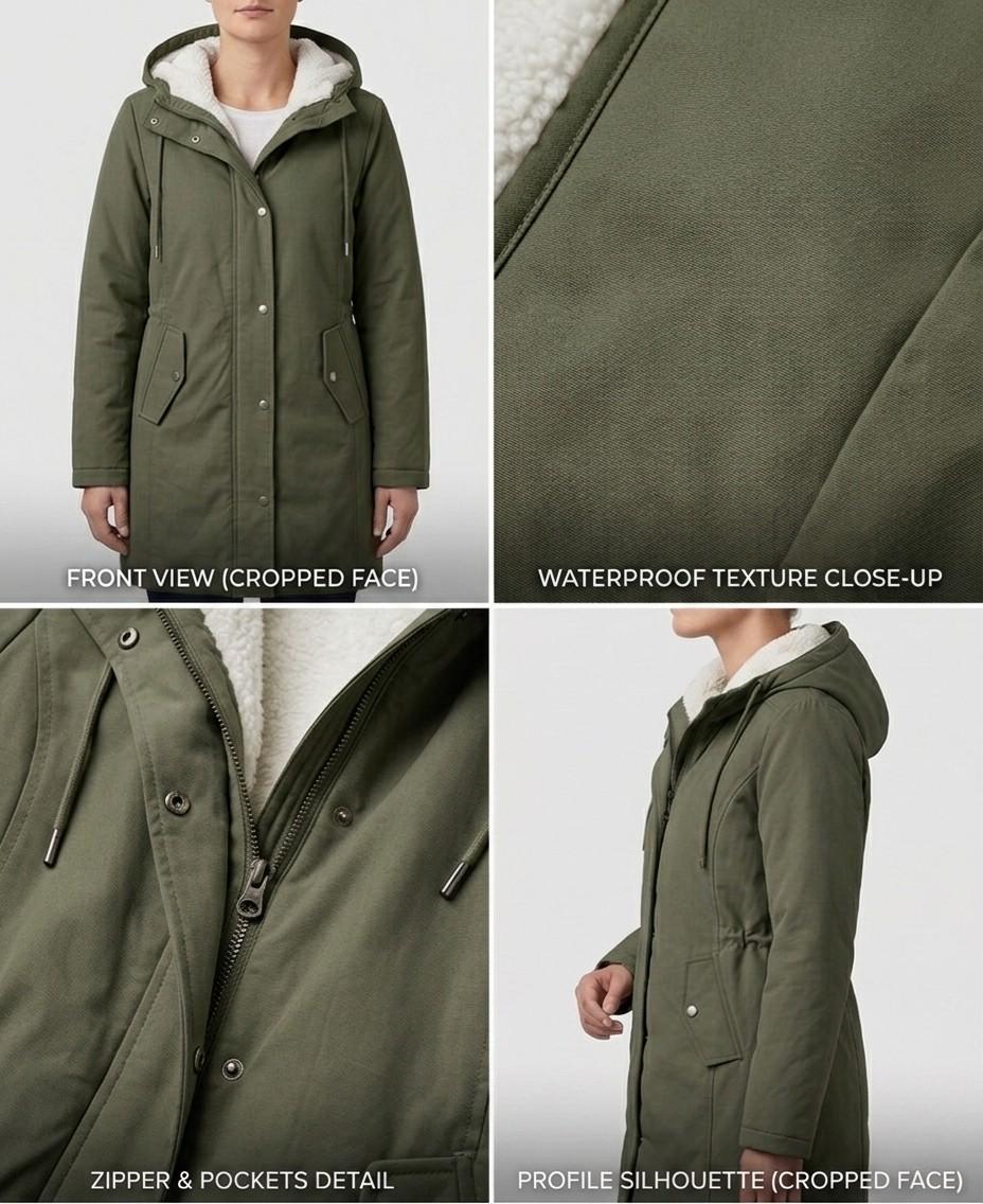 Marjorie™ | Cozy Hooded Weatherproof Coat