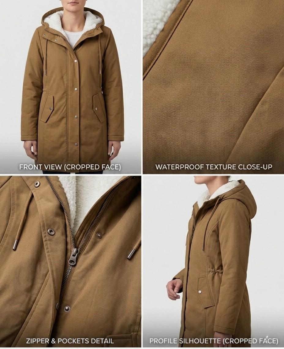 Marjorie™ | Cozy Hooded Weatherproof Coat